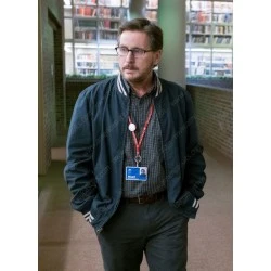 The Public Emilio Estevez Black Jacket