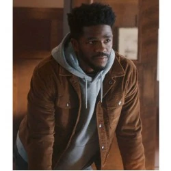 The Republic Of Sarah Grover Sims Brown Jacket