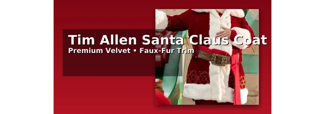 The Santa Clauses Tim Allen Santa Claus Coat