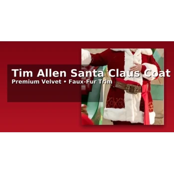 The Santa Clauses Tim Allen Santa Claus Coat