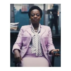 The Suicide Squad Amanda Waller Pink Blazer