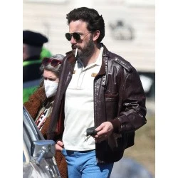 The Tender Bar Ben Affleck Retro Jacket The Tender Bar Ben Affleck Retro Jacket