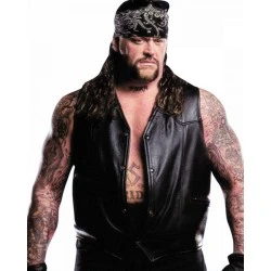 The Undertaker Leather Vest