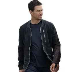 The Union Mark Wahlberg Black Bomber Jacket