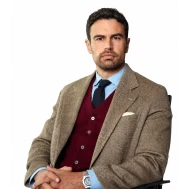 Theo James The Gentlemen S02 Brown Tweed Blazer