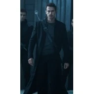 Theo James Underworld Blood War Coat