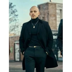 This Town S01 Jordan Bolger Black Coat
