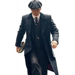 Thomas Shelby Peaky Blinders Black Coat