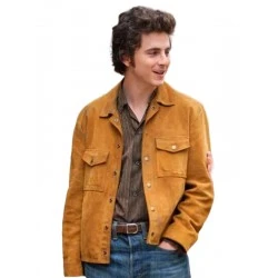 Timothée Chalamet A Complete Unknown Brown Jacket