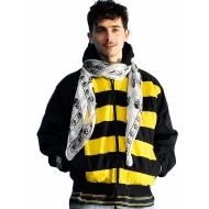 Timothee Chalamet Black Yellow Hooded Jacket