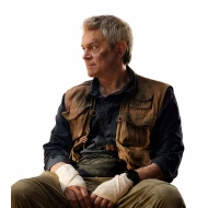 Tiny Fugitives 2026 Johnny Knoxville Brown Utility Vest