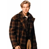 Titanic Leonardo DiCaprio Brown Wool Coat