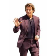 Tom Cruise Burgundy Suit 