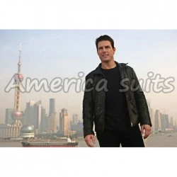 Edge Of Tomorrow By Tom Cruise Leather Jacket