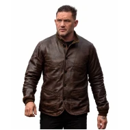 Tom Hardy MobLand S02 Brown Leather Jacket