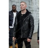 Tommy Egan Power Black Leather Jacket