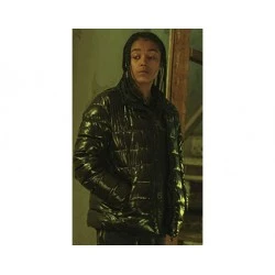Top Boy Jaq Black Puffer Jacket