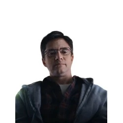 Topher Grace Flight Risk Grey Hoodie