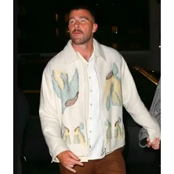 Travis Kelce Blue Fly Jacket Travis Kelce Blue Fly Jacket