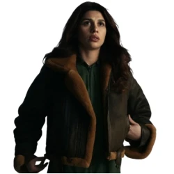 Troll 2 Sara Khorami Brown Shearling Jacket
