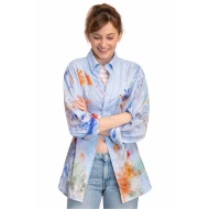 Trying S05 Esther Smith Light Blue Printed Shirt