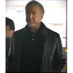 Tulsa King S03 Sylvester Stallone Black Jacket