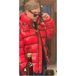 Twisted Metal Chris Silcox Red Puffer Jacket