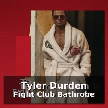 Tyler Durden Fight Club Bathrobe  The Movie Vibe You Can Actually Wear