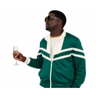 Tyler Perry's Why Did I Get Married Again Richard T Jones Green Track Jacket