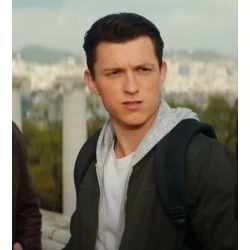 Uncharted 2022 Tom Holland Black Jacket