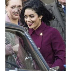 Vanessa Hudgens The Princess Switch Switched Again Coat