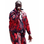 Vegedream FIFA World Cup 2026 Red Printed Tracksuit