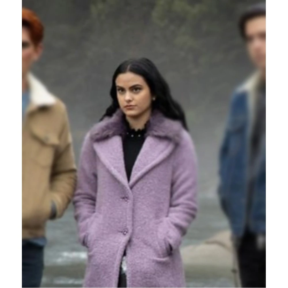 veronica lodge purple dress Veronica Lodge Riverdale Purple Coat