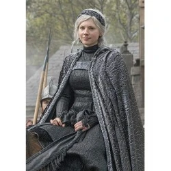 Vikings Katheryn Winnick Grey Shawl Vikings Katheryn Winnick Grey Shawl