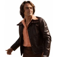 Villeneuve Rise of a Champion 2026 Neil Webb Brown Leather Jacket  