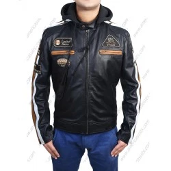 Vintage Style Cafe Racer American Classic Motorbike Jacket