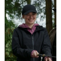 Virgin River Melinda Monroe Blue Hooded Coat