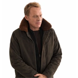VisionQuest 2026 Paul Bettany Brown Cotton Jacket