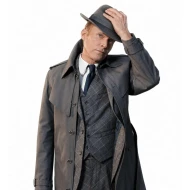 VisionQuest 2026 Paul Bettany Grey Trench Coat