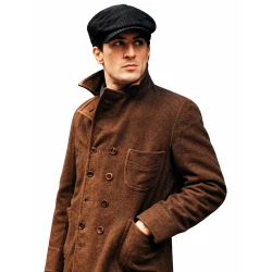 Vito Corleone The Godfather Brown Wool Jacket