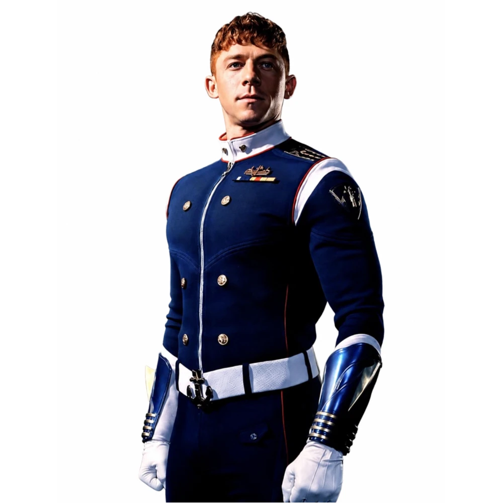 Vought Rising 2027 Will Hochman Blue Costume Uniform | America Suits