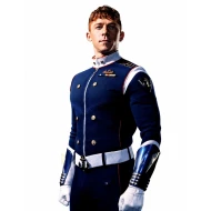 Vought Rising 2027 Will Hochman Blue Costume Uniform
