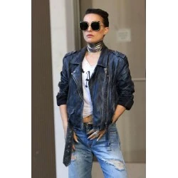 Vox Lux Natalie Portman Leather Jacket