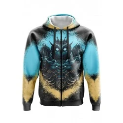 Warriors Guardian Spirit Zip Fleece Hoodie Warriors Guardian Spirit Zip Fleece Hoodie