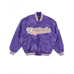 Washington Huskies 90’s Satin Jacket Washington Huskies 90’s Satin Jacket