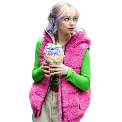 Wednesday S02 Enid Sinclair Pink Vest