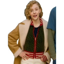 Oh What Fun Chloe Grace Moretz Shearling Leather Jacket 