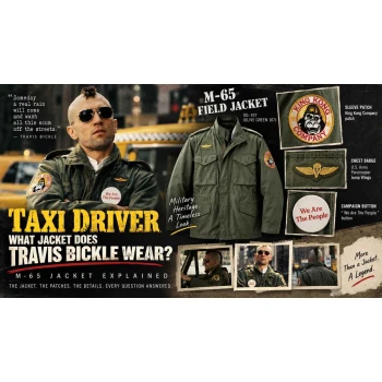 What Jacket Does Travis Bickle Wear in Taxi Driver M65 Jacket Explained