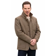 Wife and Dog 2026 Benedict Cumberbatch Brown Wool Jacket
