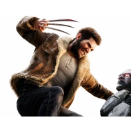 Wolverine Game Brown Shearling Leather Jacket
